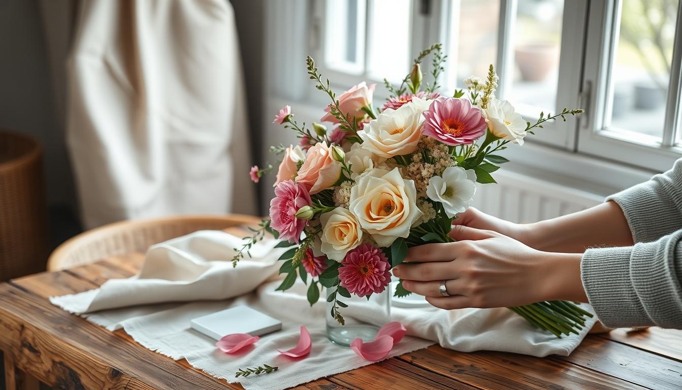 Caring for fresh cut flowers